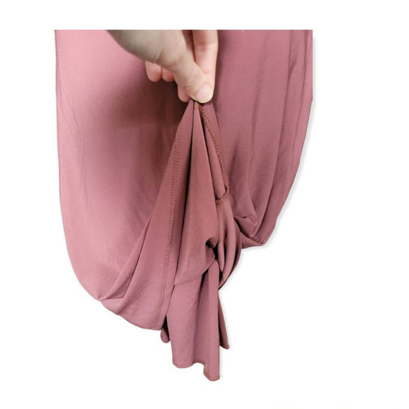 NEW‎ Mind Code Women's Bodycon Slip Dress Size Large Mauve Brown - Picture 6 of 8